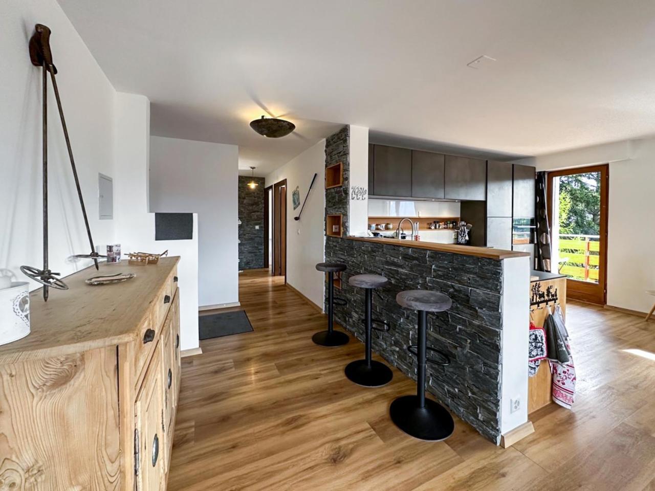 La Jacinthe De Crans Apartment Bagian luar foto